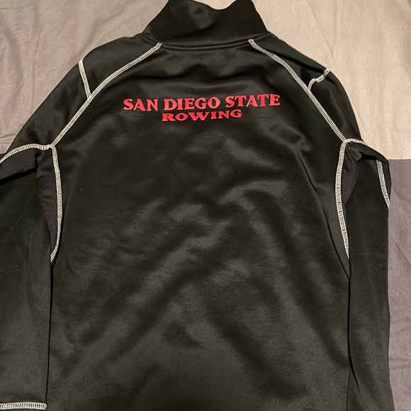 Nike Therma-fit Black SDSU Rowing Pullover - Picture 4 of 4